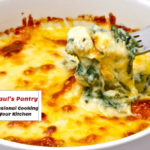 Classic French Spinach Au Gratin