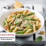 Pasta with Asparagus and Bacon