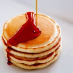 Drop scone with Syrup